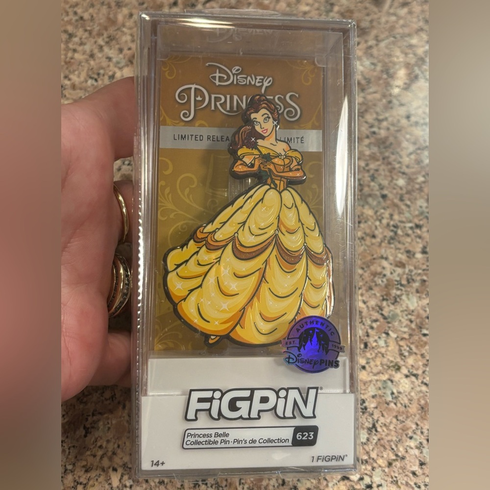 Disney Beauty and the Beast Princess Belle Collectible FigPin